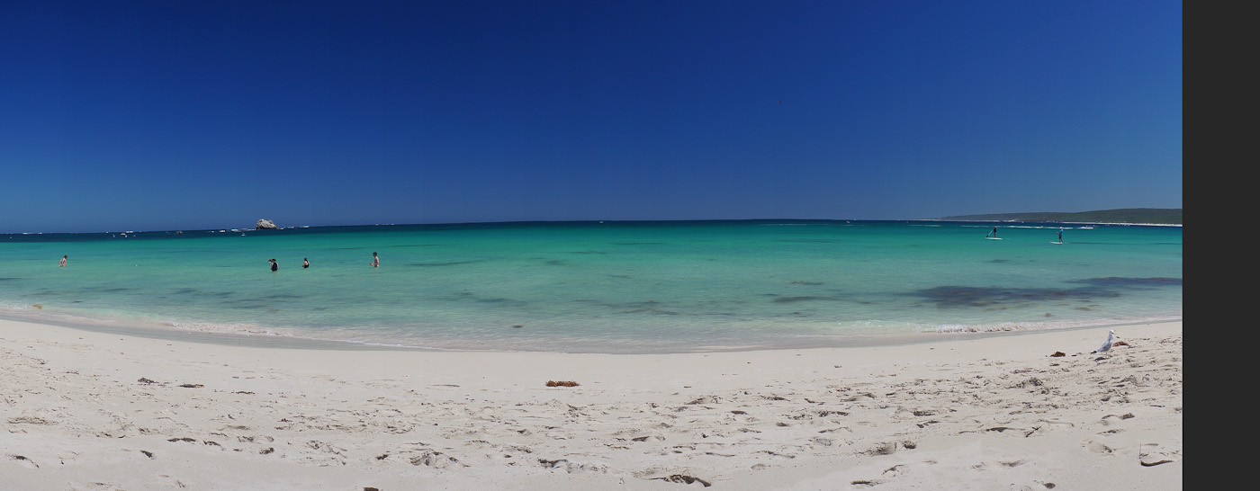 A broken panorama of Hamelin Bay, Western Australia. Panorama using the Sony NEX-5N and Zeiss ZM Biogon 25/2.8