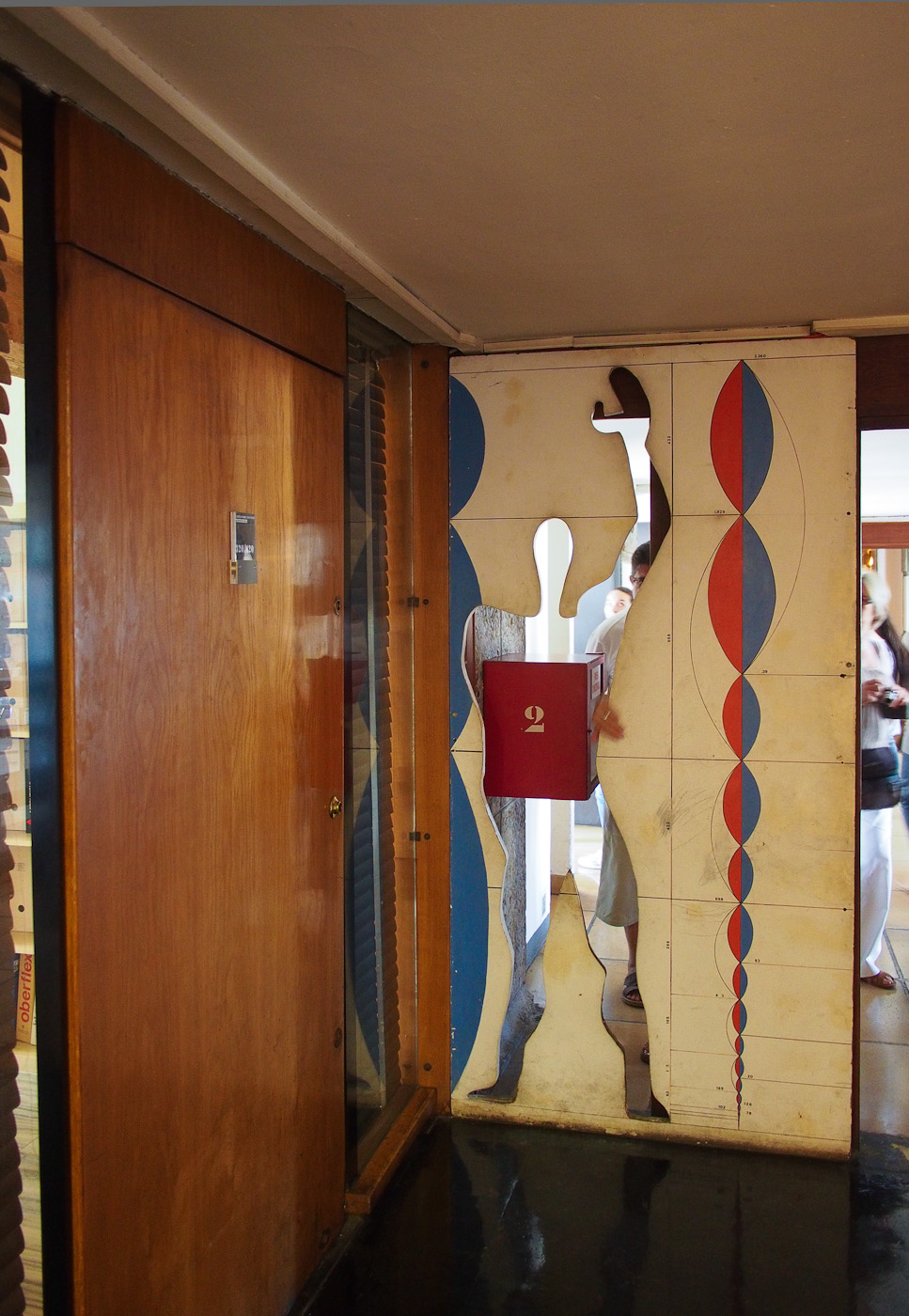 Man, the standard size unti for Le Corbusier's La Cité Radieuse, Marseilles. Olympus OM-D EM-5