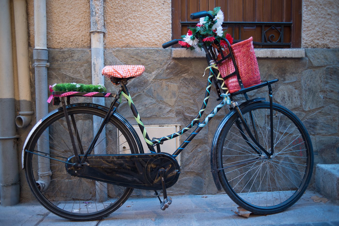Colourful bike in Collioure - Nikon D800e & Summicron-R 35:2